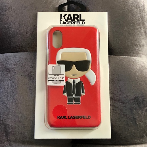 Authentic Karl Lagerfeld iPhone X/Xs Case ❤️🏷 - Picture 4 of 5